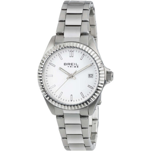 Orologio donna Breil Classic Elegance EW0218 in acciaio tre lancette da donna bianco. Dimensione della cassa 32 mm.