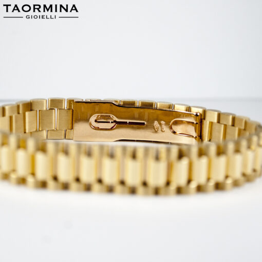 Bracciale uomo Maglia Rolex in Oro Giallo 18kt (750) - immagine 2