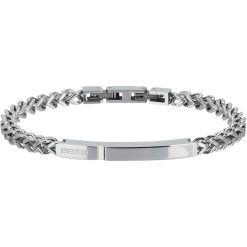 Bracciale uomo Breil Groovy TJ2138 Bracciale maschile in acciaio con catena a maglie fitte. Un evergreen che non può mancare al tuo polso. Lunghezza 22cm. 