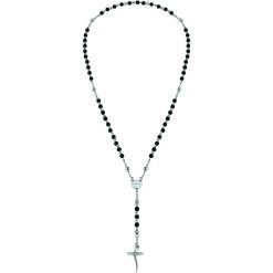 Collana uomo Breil Onyx TJ2990 La collana rosario da uomo Code è resa inusuale dall'accostamento dell'acciaio con una pietra antica e lucida: l'onice. Un accessorio decisamente trendy per 