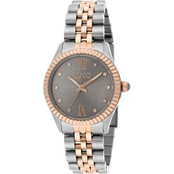 Orologio donna Liujo Tiny TLJ1224 Marca Liu-jo Collezione Tiny Categoria Orologi Sottocategoria Just time Codice prodotto TLJ1224 Genere Donna Materiale e finitura cassa Acciaio Misura cassa 30mm Vetro Vetro minerale Materiale cinturino Acciaio, Metallo Colore cinturino Rosè Movimento Quarzo Materiale Acciaio Water resistant 5 atm Colore Rosè Garanzia Ufficiale 2 anni Liu-jo Pietra Zirconi Confezione Originale Liu-jo Sostituzione batteria Sì