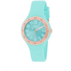 Orologio donna Liujo Friendly Turchese TLJ1933 Resistenza all'acqua: 3atm. Garanzia: 2 anni Ufficiale Liujo. Dimensione cassa: 32mm. Materiale cinturino: Silicone.  Movimento: Quarzo. Confezione: Originale Liujo.