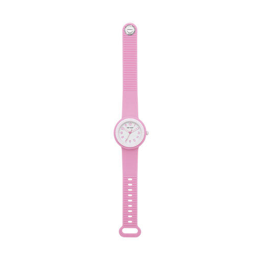 Orologio donna Rosa Hip Hop HWU1097 Resistenza all'acqua: 50m.  Movimento: Quarzo, 2035 MIYOTA.  Diametro cassa: 34mm. Garanzia: Ufficiale Hip Hop 2 anni. Chiusura: Fibbia. Colore: Rosa. Lunghezza Minima: 14cm. Lunghezza Massima: 19cm.