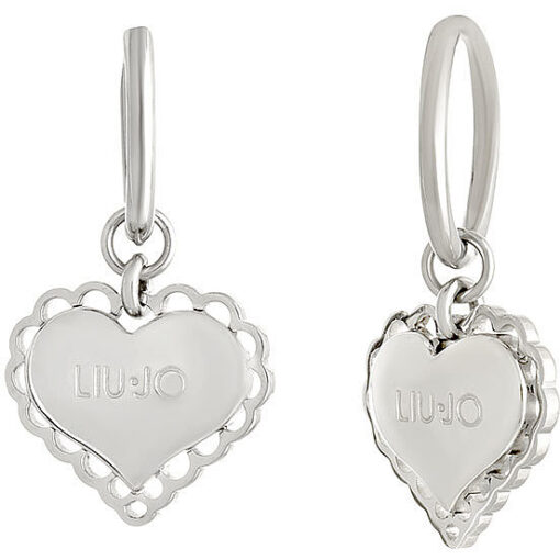 Orecchini donna Liujo Cuore Pendente LJ1451 Realizzato in acciaio anallergico.  Misura: 3cm.  Garanzia: 2 anni Ufficiale Liujo. 