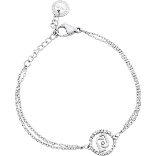 Bracciale donna Liujo Logo LJ1578 Realizzato in acciaio anallergico. Lunghezza: 16+3cm.   Garanzia: 2 anni Ufficiale Liujo.