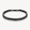 Bracciale uomo Brosway Backliner BBC14 Realizzato in acciaio nero anallergico. Lunghezza bracciale: 21cm. Pietre: zirconi neri.  Garanzia: 2 anni Ufficiale Brosway. Confezione: Originale Brosway.