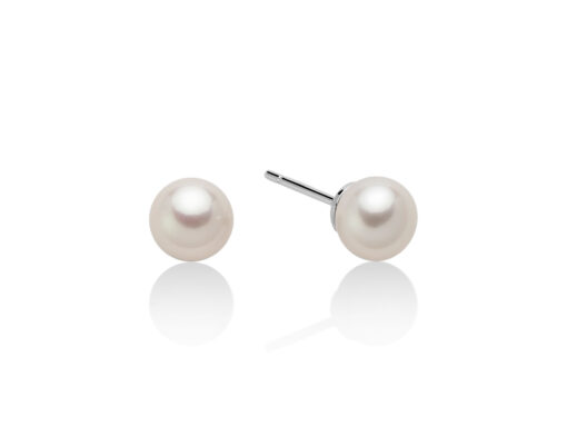 Orecchini donna Miluna Perle PPN758BMV3 Realizzati in oro 18kt, 750/1000. 2 Perle vere R. Colore Perla: Bianco. Dimensione perla: 7,50-8mm.