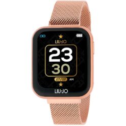 Orologio donna Liujo Smartwatch Voice Rose SWLJ054 Lo smartwatch possiede l'avviso di chiamata e notifica, la cassa è in alluminio di colore rosè di dimensione 42 x 37 x 13 mm. Il cinturino in metallo è di colore rosè. La resistenza all'acqua è di ip67. La versione bluetooth è di tipo bt 5.1. La batteria è di tipo 230 mah li-polymer. I sistemi compatibili sono android5.0+-ios9.0+. La distanza di comunicazione è di circa 10 metri. Le altre funzioni sono pedometro, wrist sense, cronometro, frequenza cardiaca, pressione sanguigna, ossigenazione, timer, sleep monitor, sveglia, sedentary reminder, sport, avviso bere, music remote contol, meteo, scatto, ricerca smartphone, sfondo personalizzabile.