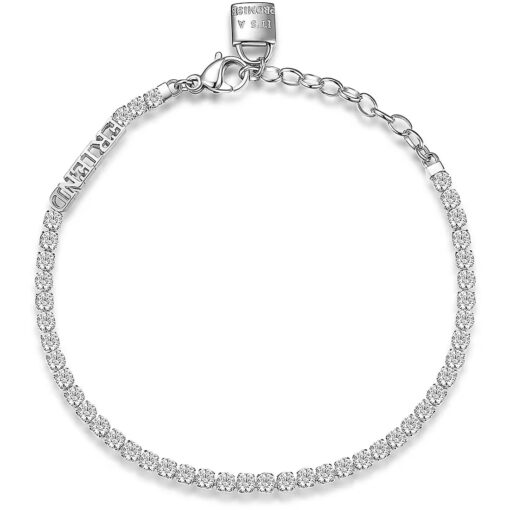 Bracciale donna Brosway Desideri BEI031 Materiale: Acciaio anallergico, cristalli bianchi. Lunghezza: 18,50cm. Garanzia: 2 anni ufficiale Brosway.