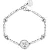 Bracciale donna Brosway Chakra BHKB121 Materiale: Acciaio anallergico, cristalli bianchi. Lunghezza: 17,5cm. Garanzia: 2 anni ufficiale Brosway.