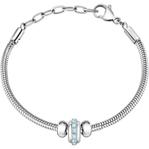 Bracciale donna Morellato Drops SCZ1257 Realizzato in acciaio anallergico. Lunghezza: 17cm+3cm. Confezione: Originale Morellato. Garanzia: 2 anni Ufficiale Morellato.