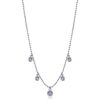 Collana donna Brosway Desideri BEIN013 Materiale: Acciaio anallergico e cristalli amethyst. Lunghezza collana: 43cm. Confezione: Originale Brosway. Garanzia: 2 anni ufficiale Brosway.