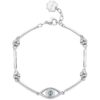 Bracciale donna Brosway Chakra BHKB150 Materiale: Acciaio anallergico, cristalli bianchi.  Lunghezza: 17,5cm. Garanzia: 2 anni ufficiale Brosway. Confezione: Originale Brosway. 