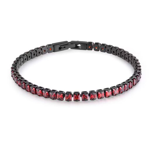 Bracciale uomo Brosway Avantgard BVD26 Realizzato in acciaio anallergico, zirconi rossi. Lunghezza: 19,5cm. Garanzia: 2 anni Ufficiale Brosway. Confezione: Originale Brosway.