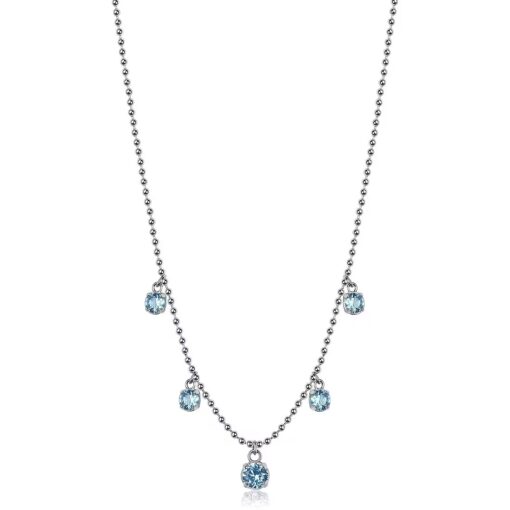 Collana donna Brosway Desideri BEIN014 Materiale: Acciaio anallergico e cristalli spinel. Lunghezza collana: 43cm. Confezione: Originale Brosway. Garanzia: 2 anni ufficiale Brosway.