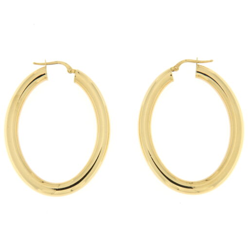 Orecchini donna Cerchi Lisci Oro Giallo 18KT (750) ORC15 Questo gioiello fa parte di tutta quella merce in Oro 18kt, realizzata o venduta nel nostro store! La vendita di gioielli in Oro 18kt è uno dei nostri punti forti da molti anni, tutta la nostra merce è accompagnata dal certificato di garanzia, il punzone 750. Diametro Interno: 2,80cm. Larghezza: 5,00mm. Lunghezza: 4,60cm. Garanzia: Laboratorio Orafo Taormina Gioielli. Confezione: Confezione Taormina Gioielli.