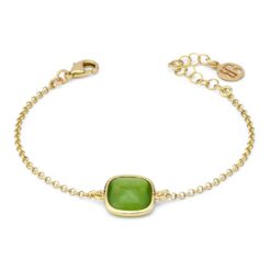 Bracciale donna Boccadamo Crisette XB1014DV Realizzato in bronzo placcato oro giallo. Pietre: Cristallo verde. Lunghezza Bracciale: 16cm+3,50cm. Confezione: Originale Boccadamo. Garanzia: 2 anni Ufficiale Boccadamo.