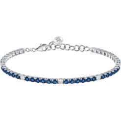 Bracciale donna Morellato Tesori SAIW231 Realizzato in argento 925 anallergico. Pietre: Cristalli bianchi, e blu. Lunghezza: 16cm+3cm. Garanzia: 2 anni Ufficiale Morellato. Confezione: originale Morellato.