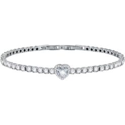 Bracciale donna Morellato Tesori SAVB11 Realizzato in argento 925 anallergico. Pietre: Cristalli bianchi. Lunghezza: 17+2cm. Garanzia: 2 anni Ufficiale Morellato. Confezione: originale Morellato.