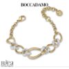 Bracciale donna Boccadamo My Chain XBR965D Realizzato in bronzo placcato oro giallo. Lunghezza bracciale: 17,5cm+3,50cm. Chiusura: moschettone. Confezione: Originale Boccadamo. Garanzia: 2 anni Ufficiale Boccadamo.