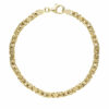 Bracciale uomo Maglia Bizantina in Oro Giallo 18KT (750) Questo gioiello fa parte di tutta quella merce in Oro 18kt, realizzata o venduta nel nostro store! La vendita di gioielli in Oro 18kt è uno dei nostri punti forti da molti anni, tutta la nostra merce è accompagnata dal certificato di garanzia, e il punzone 750. Lunghezza: 20,50cm. Larghezza: 0,50cm. Chiusura: Moschettone. Garanzia: Laboratorio Orafo Taormina Gioielli. Confezione: Confezione Taormina Gioielli.