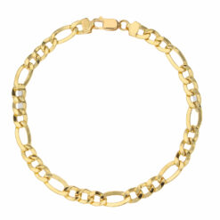 Bracciale uomo a Catena 3+1 Lucida in Oro Giallo 18KT (750) Questo gioiello fa parte di tutta quella merce in Oro 18kt, realizzata o venduta nel nostro store! La vendita di gioielli in Oro 18kt è uno dei nostri punti forti da molti anni, tutta la nostra merce è accompagnata dal certificato di garanzia, e il punzone 750. Lunghezza: 19cm. Larghezza: 0,80cm. Chiusura: Moschettone. Garanzia: Laboratorio Orafo Taormina Gioielli. Confezione: Confezione Taormina Gioielli.