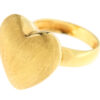 Anello donna a Cuore Bombato in Oro Giallo 18KT FS17 Realizzato in Oro750‰ (18KT) Garanzia: Laboratorio orafo Taormina Gioielli. Confezione: Regalo, intestata Taormina Gioielli. Per quanto riguarda la misura:  La misura disponibile in pronta consegna è 15. Dalla data di acquisto, l’anello verrà portato alla misura desiderata in 1 giorno lavorativo, ovviamente a nostre spese.